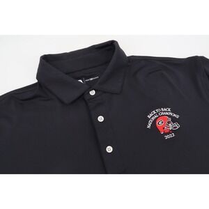 Onward Reserve Georgia Bulldogs Back 2 Back Champs Performance Polo Shirt Large